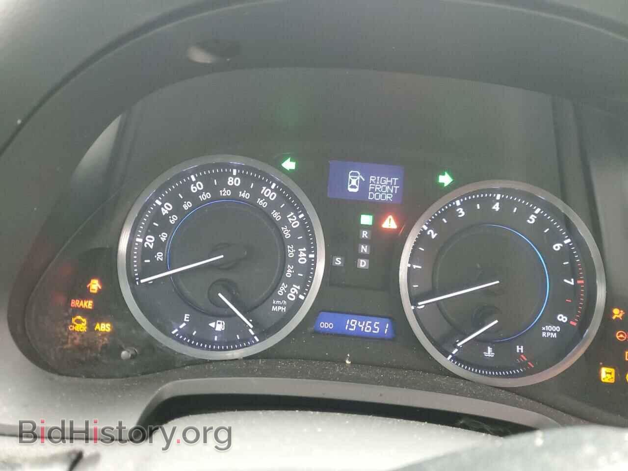 2013 LEXUS IS - VIN: JTHBF5C26D5190413 - Фото 9