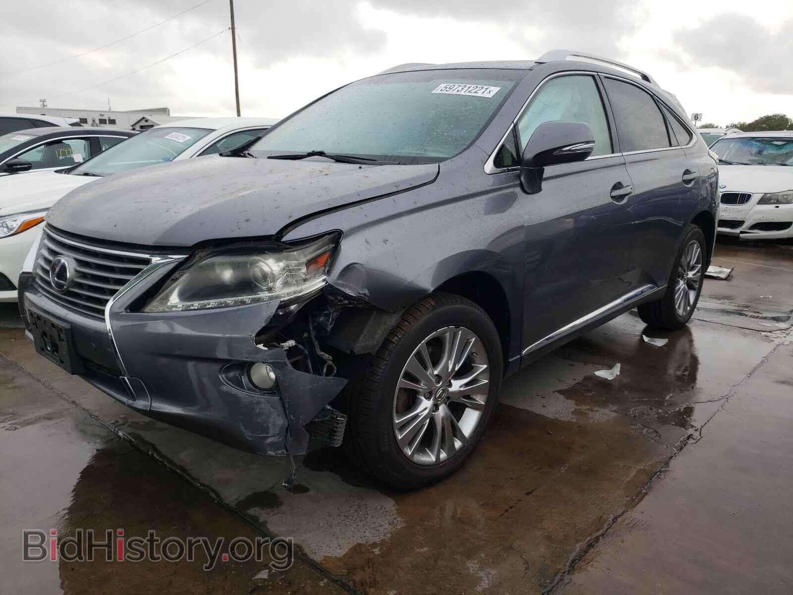 2013 LEXUS RX450 - VIN: JTJBC1BA9D2052570 - Фото 2