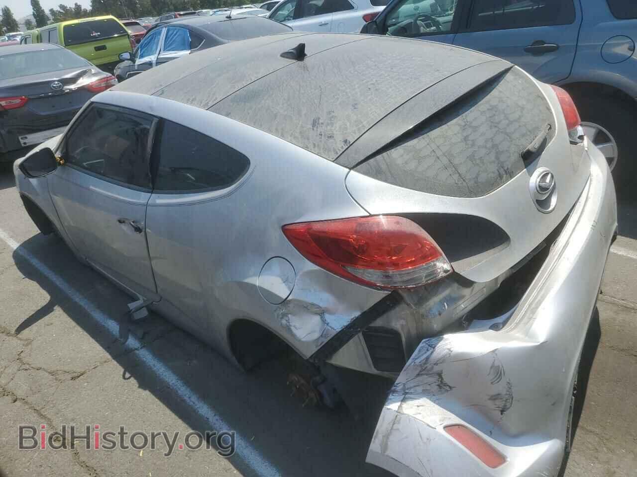 2012 HYUNDAI VELOSTER - VIN: KMHTC6AD9CU047447 - Фото 2