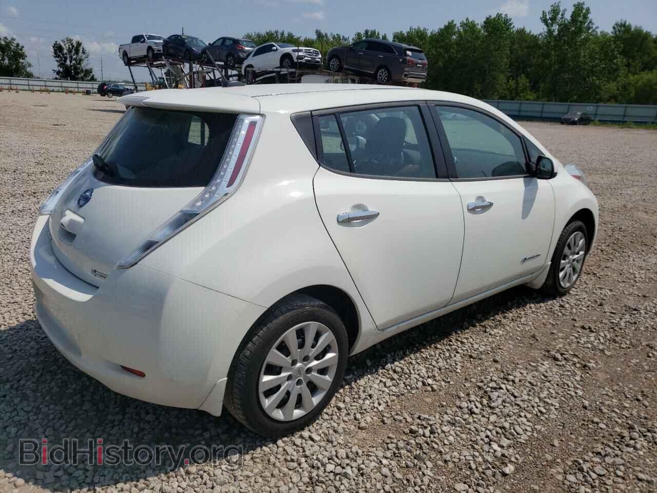 2015 NISSAN LEAF - VIN: 1N4AZ0CP7FC307102 - Фото 3