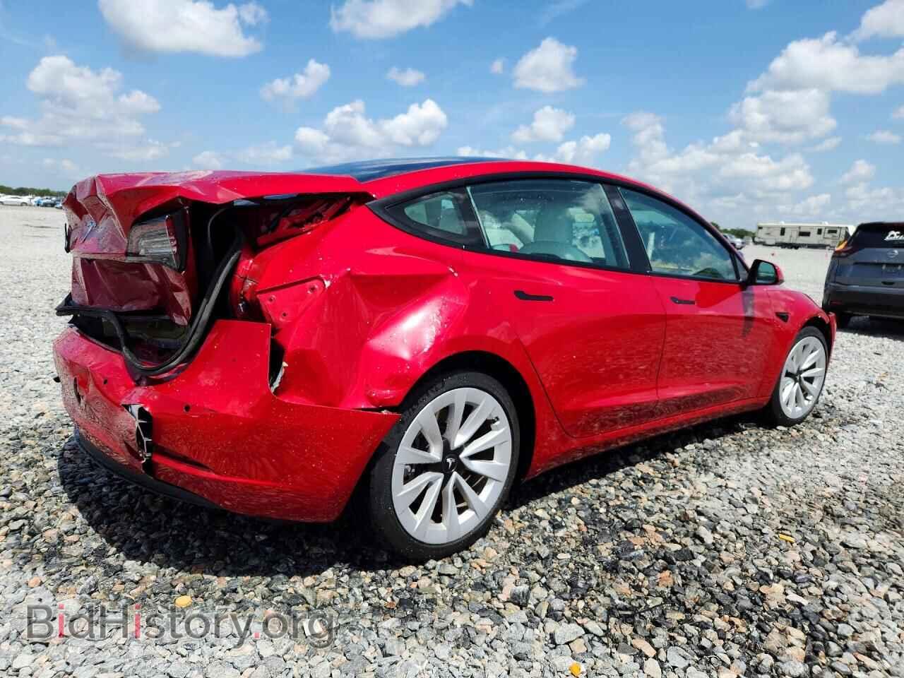 2022 TESLA MODEL 3 - VIN: 5YJ3E1EAXNF154164 - Photo 3
