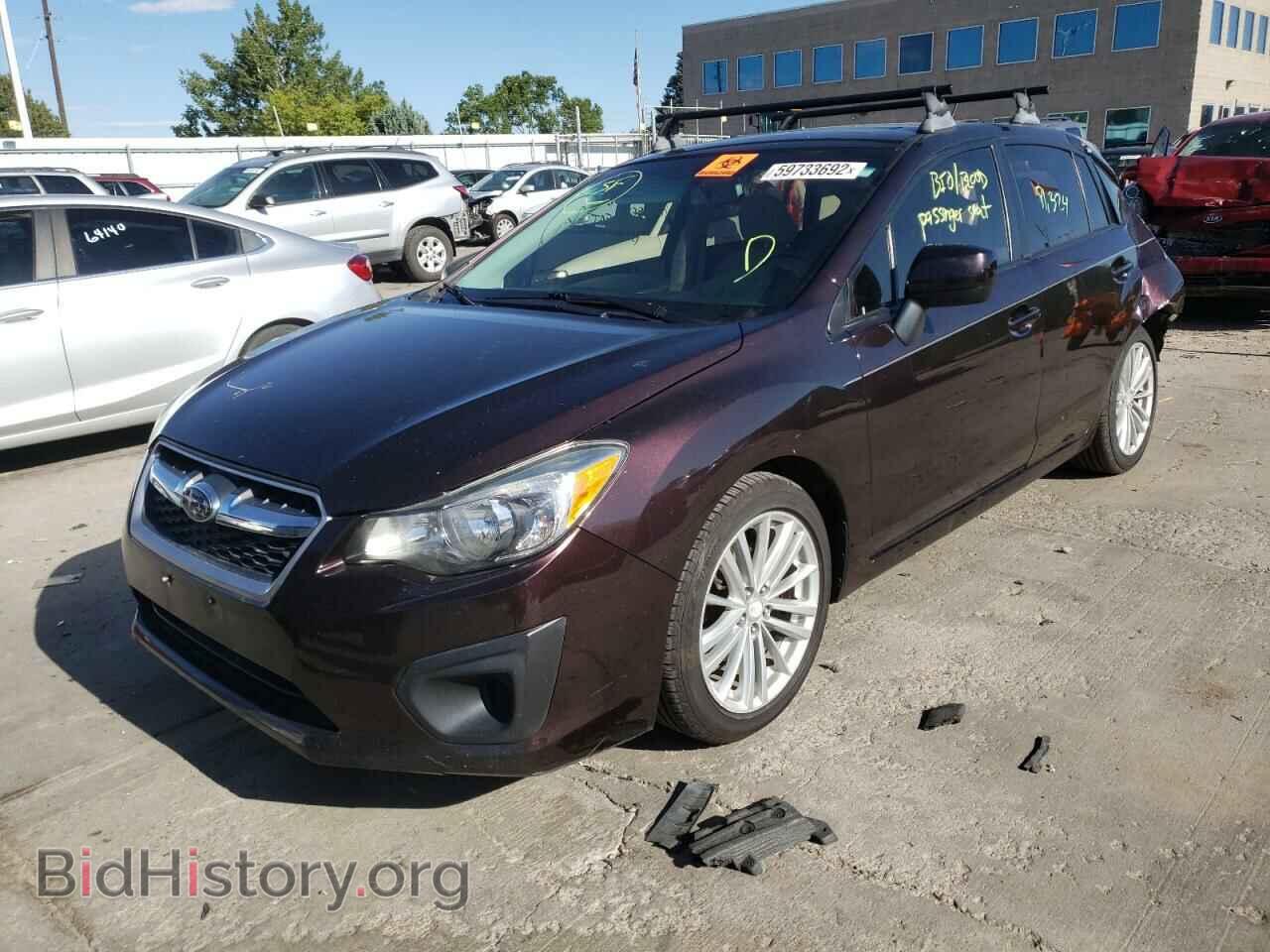 2012 SUBARU IMPREZA - VIN: JF1GPAD60CH205652 - Фото 2