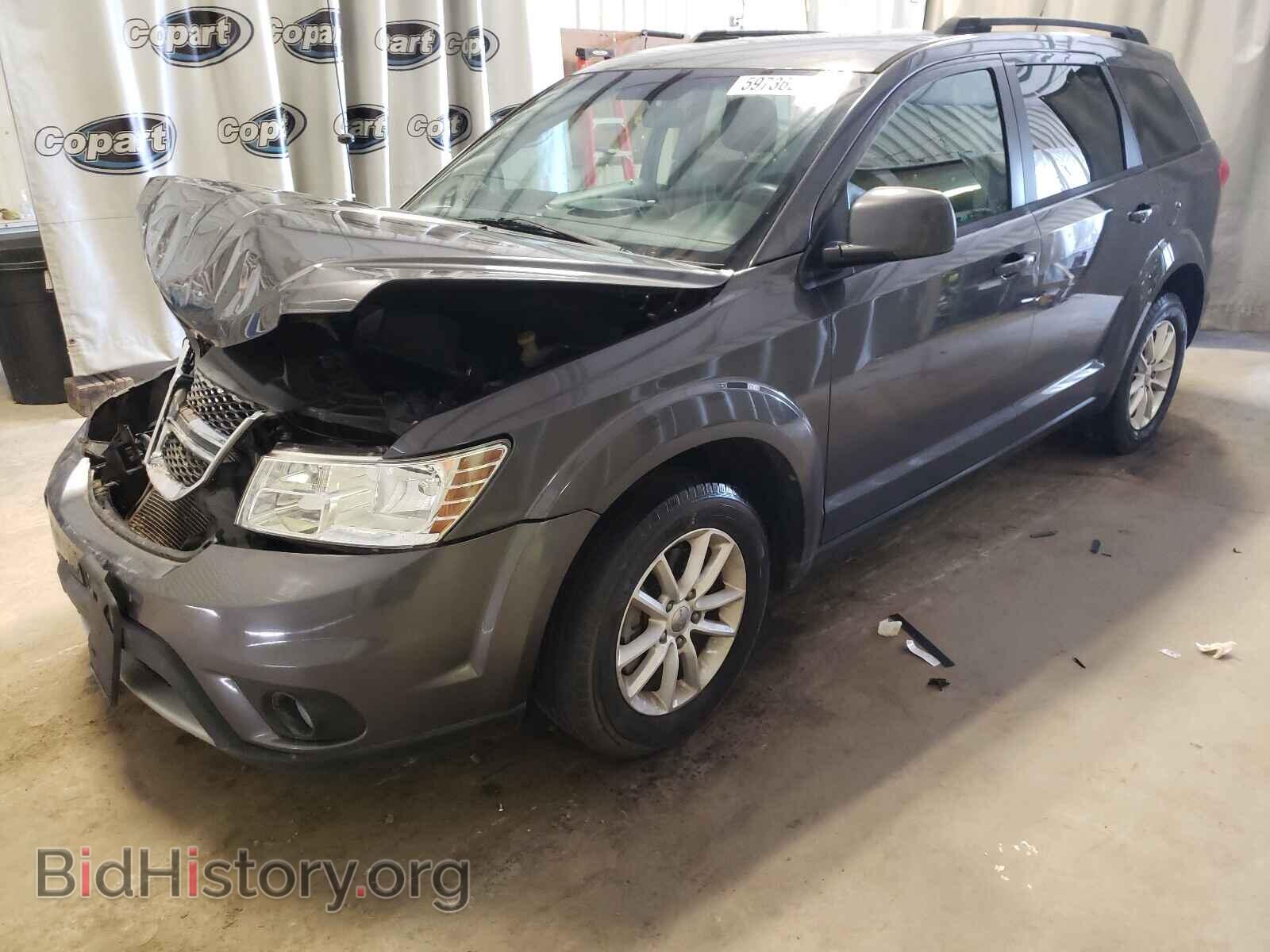 2015 DODGE JOURNEY - VIN: 3C4PDCBGXFT733893 - Фото 2