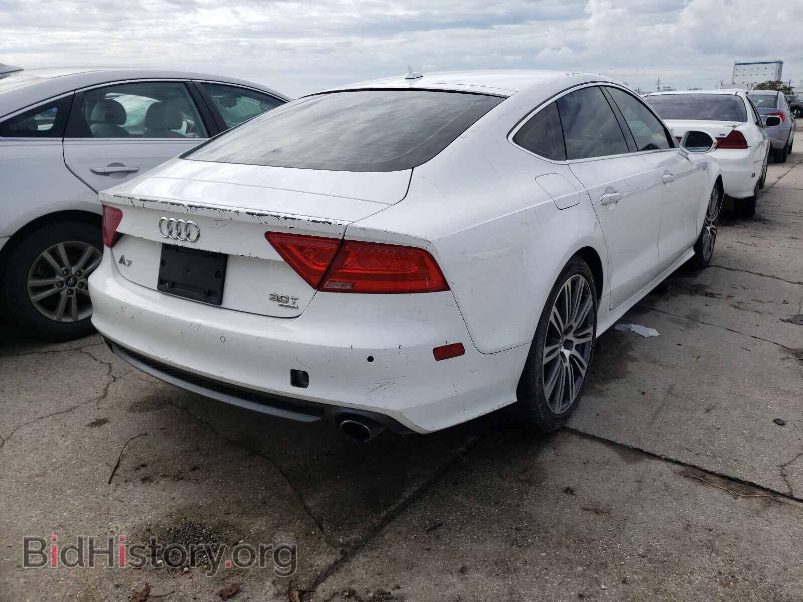 2012 AUDI A7 - VIN: WAU2GAFC2CN100942 - Фото 4