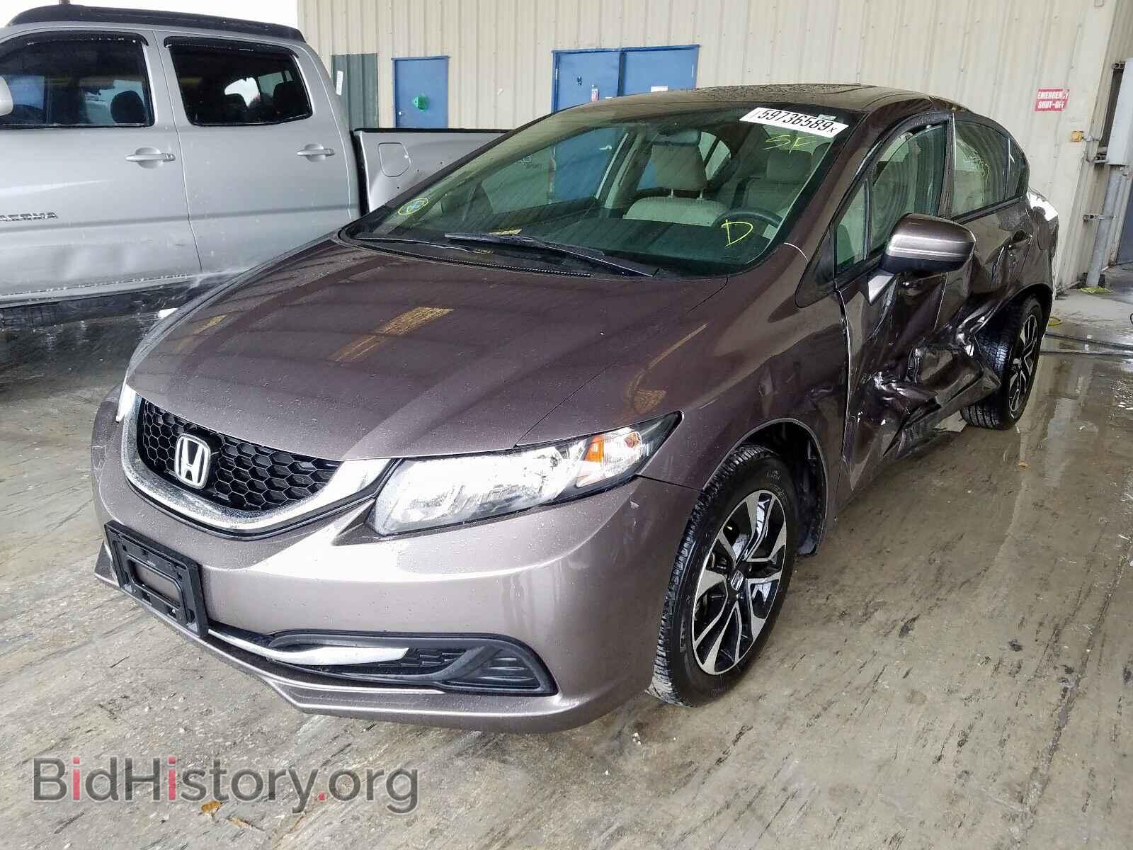 2014 HONDA CIVIC - VIN: 19XFB2F82EE040284 - Фото 2