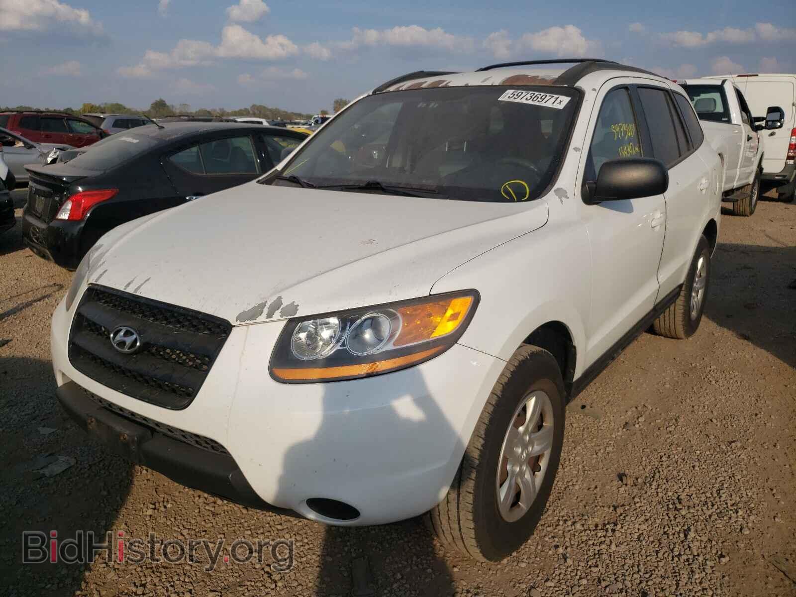 2009 HYUNDAI SANTA FE - VIN: 5NMSG73D49H255288 - Фото 2