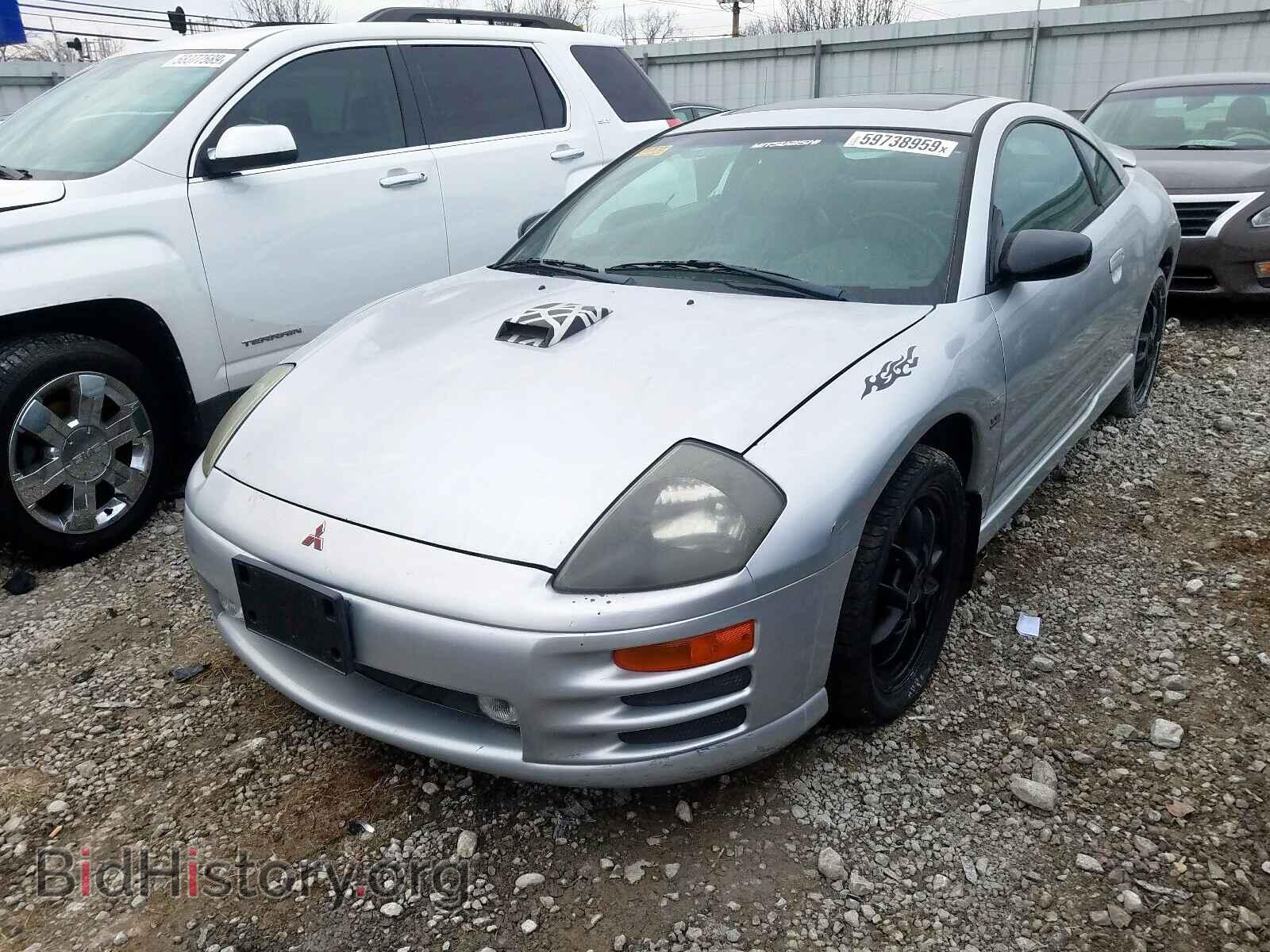 2001 MITSUBISHI ECLIPSE - VIN: 4A3AC54H01E217333 - Photo 2