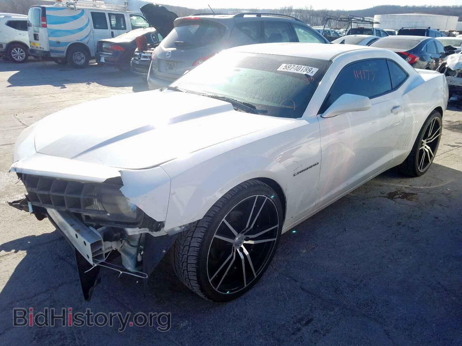 2013 CHEVROLET CAMARO - VIN: 2G1FA1E32D9203797 - Фото 2