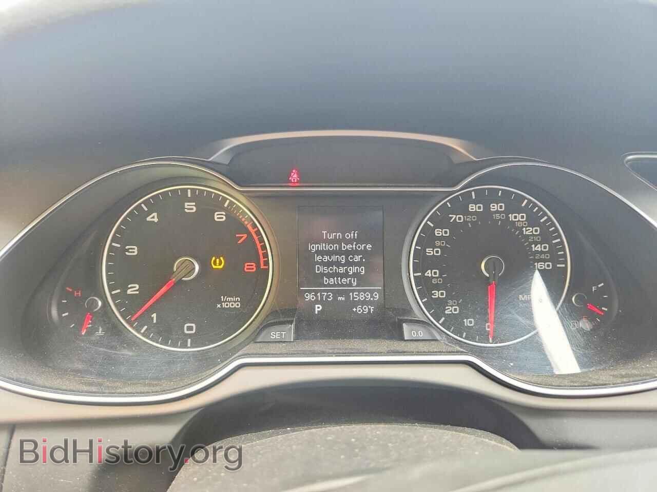 2013 AUDI A4 - VIN: WAUBFAFL4DN028033 - Фото 9