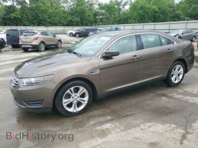 2015 Ford TAURUS SEL, brown — VIN 1FAHP2E84FG102075, Copart