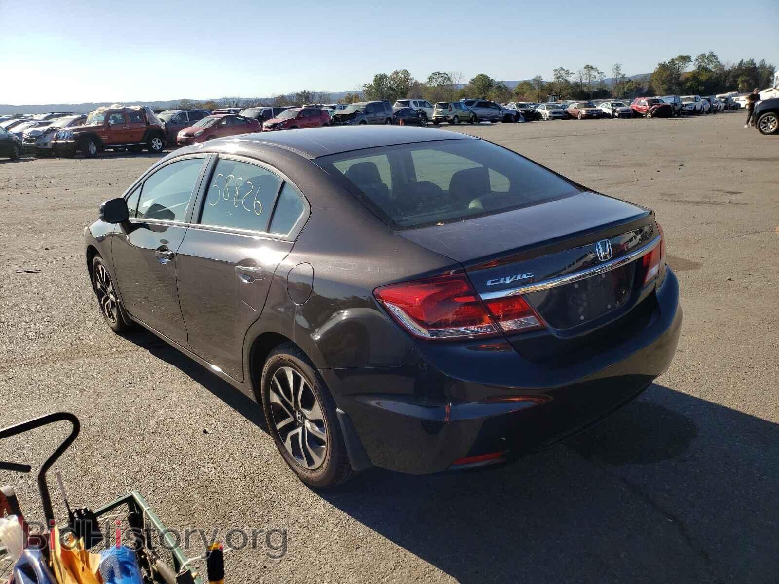 2013 HONDA CIVIC - VIN: 19XFB2F88DE221985 - Фото 3