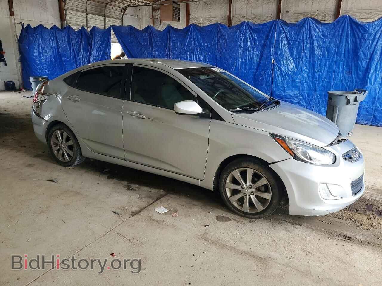 2013 HYUNDAI ACCENT - VIN: KMHCU4AE3DU442543 - Фото 4