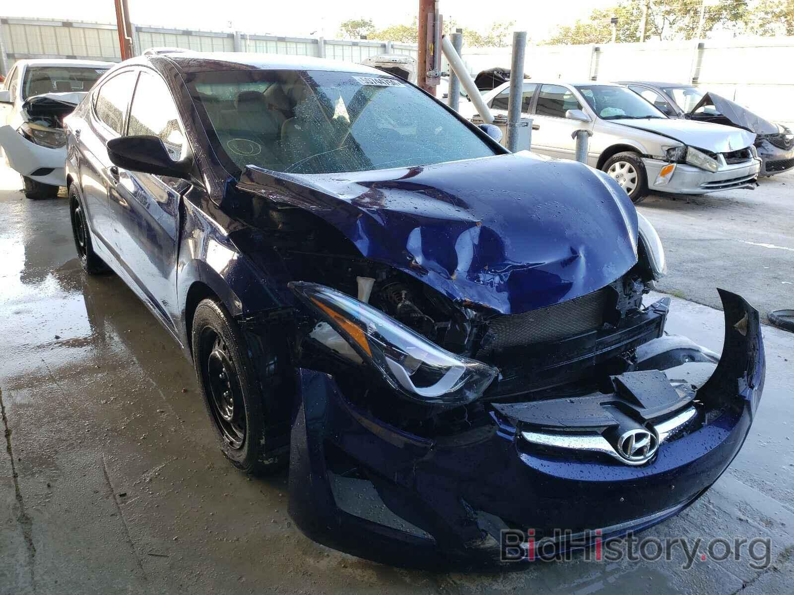 Photo 5NPDH4AE2EH476904 - HYUNDAI ELANTRA 2014