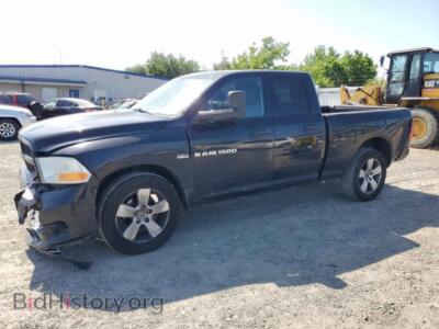 2012 Dodge RAM 1500 ST, black — VIN 1C6RD7FT9CS208674, Copart