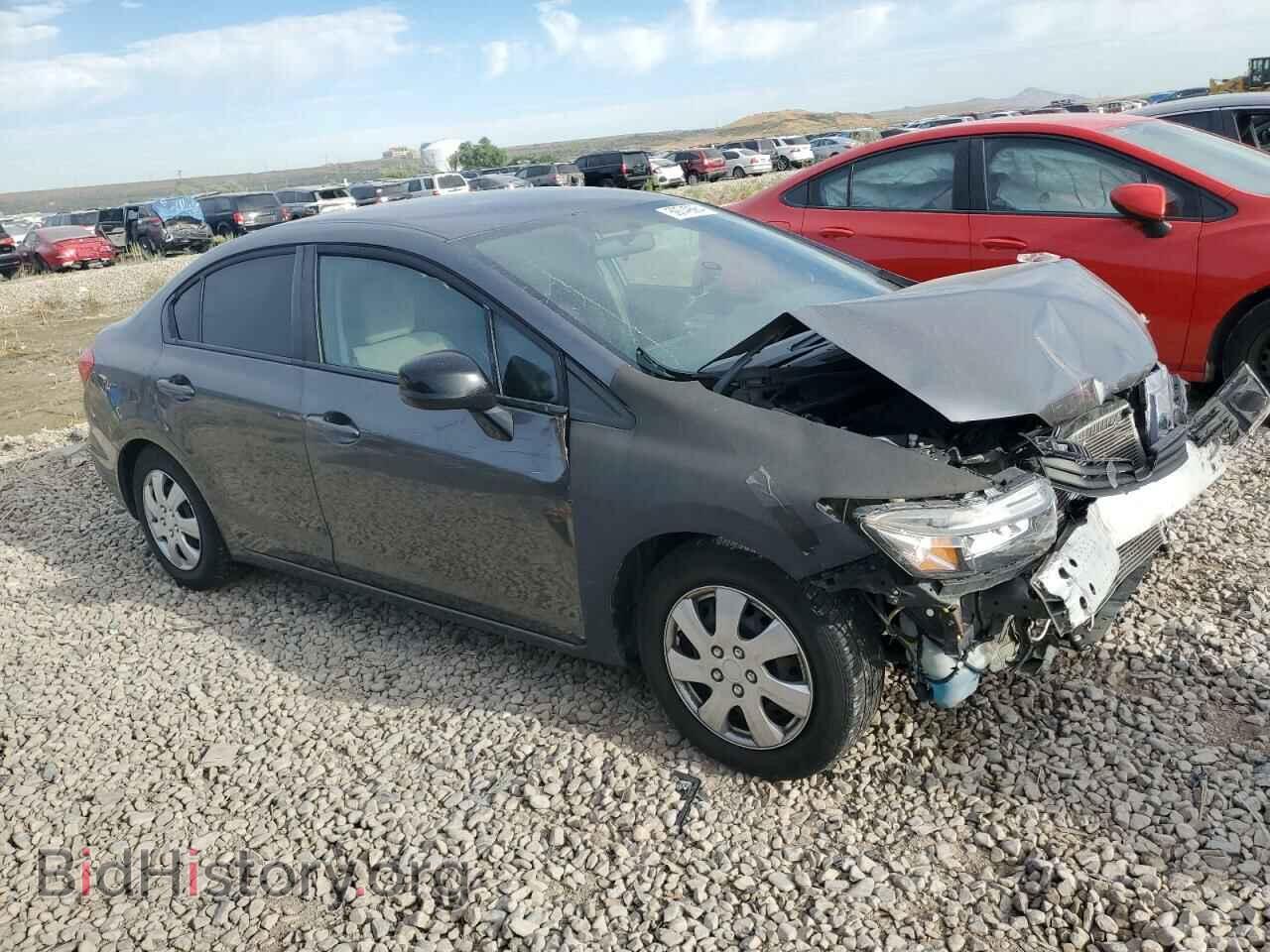 2012 HONDA CIVIC - VIN: 19XFB2F51CE342491 - Фото 4