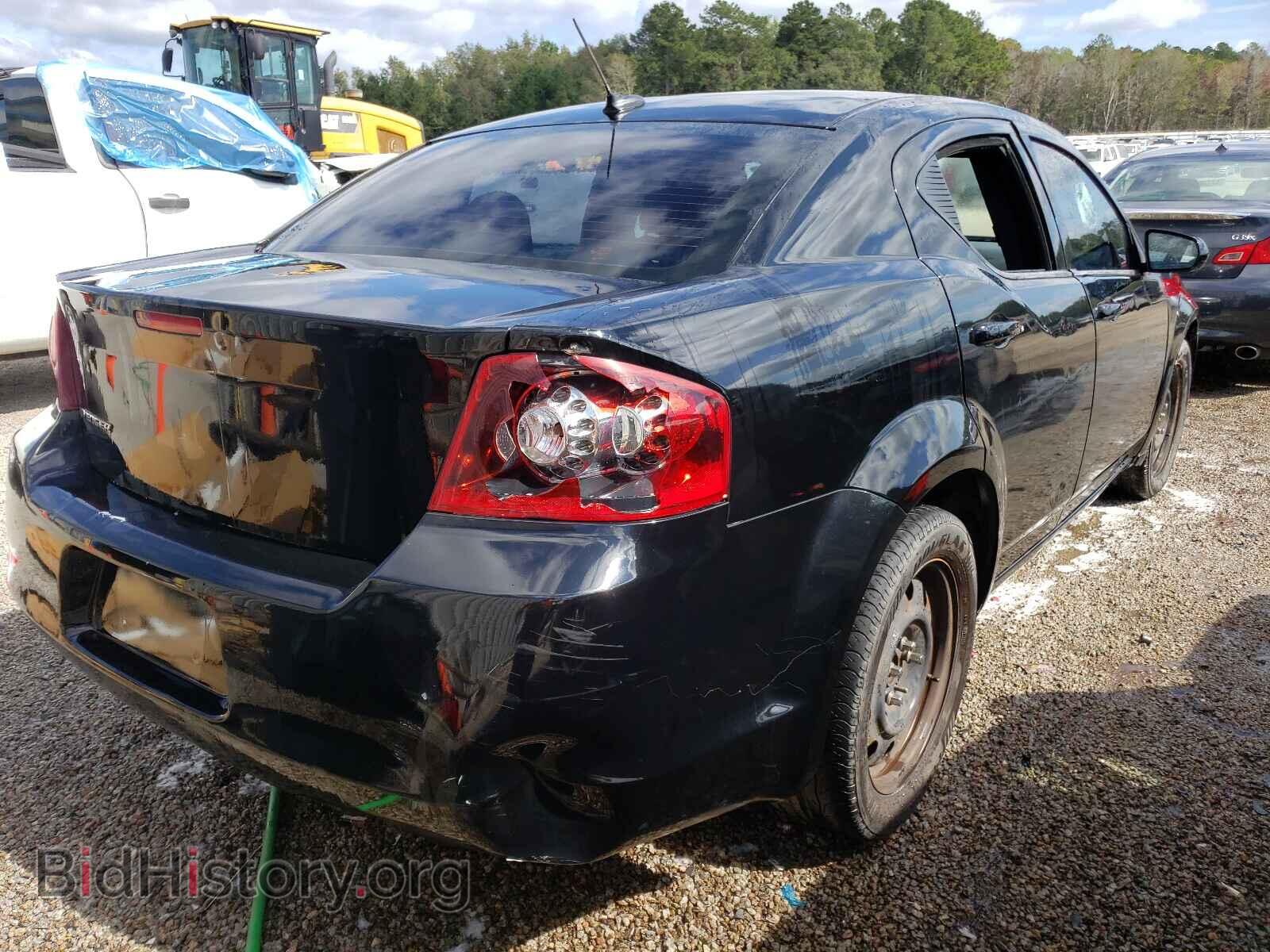 2013 DODGE AVENGER - VIN: 1C3CDZCB8DN636679 - Фото 4