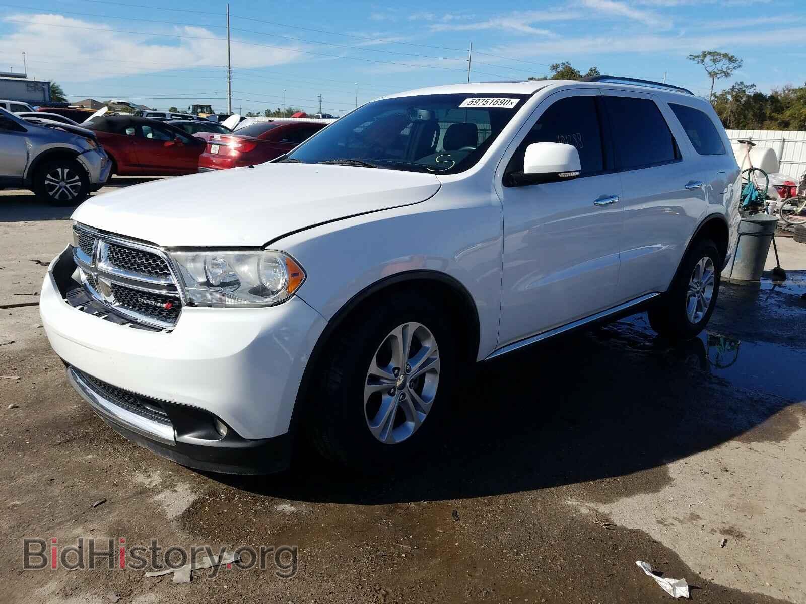 2013 DODGE DURANGO - VIN: 1C4RDJDG8DC692103 - Фото 2