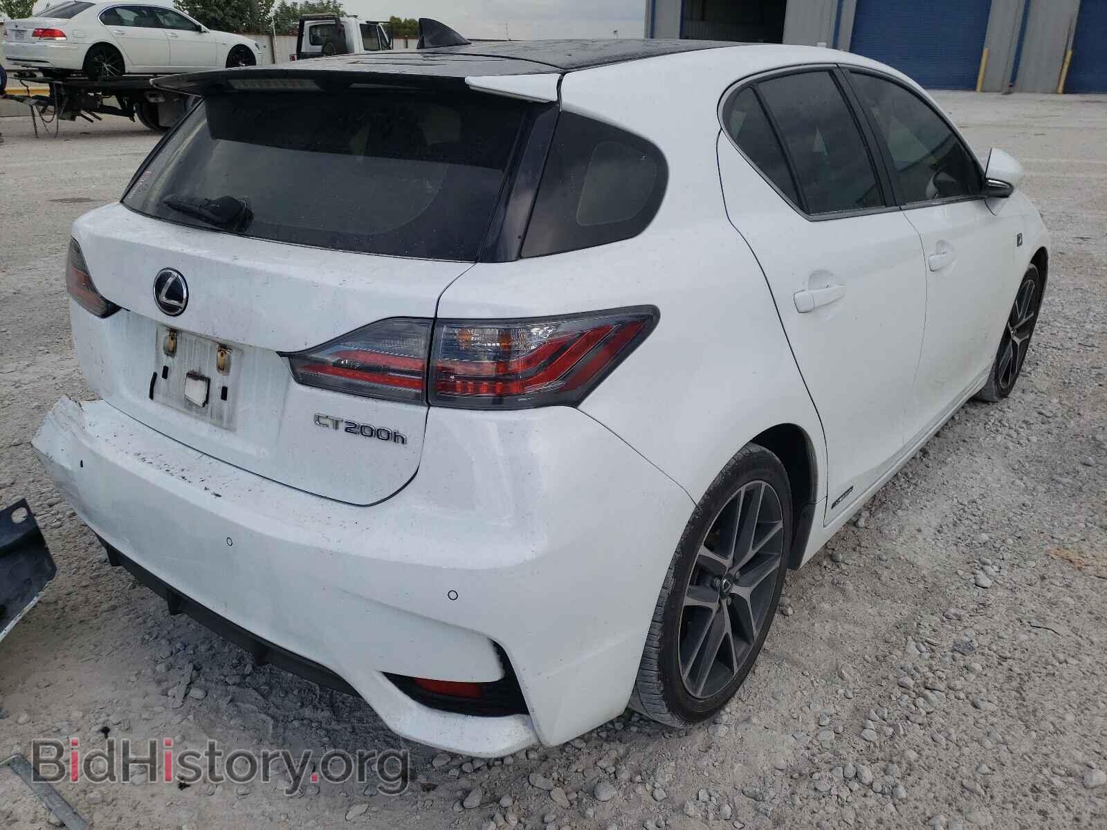 2014 LEXUS CT 200 - VIN: JTHKD5BH8E2202415 - Фото 4