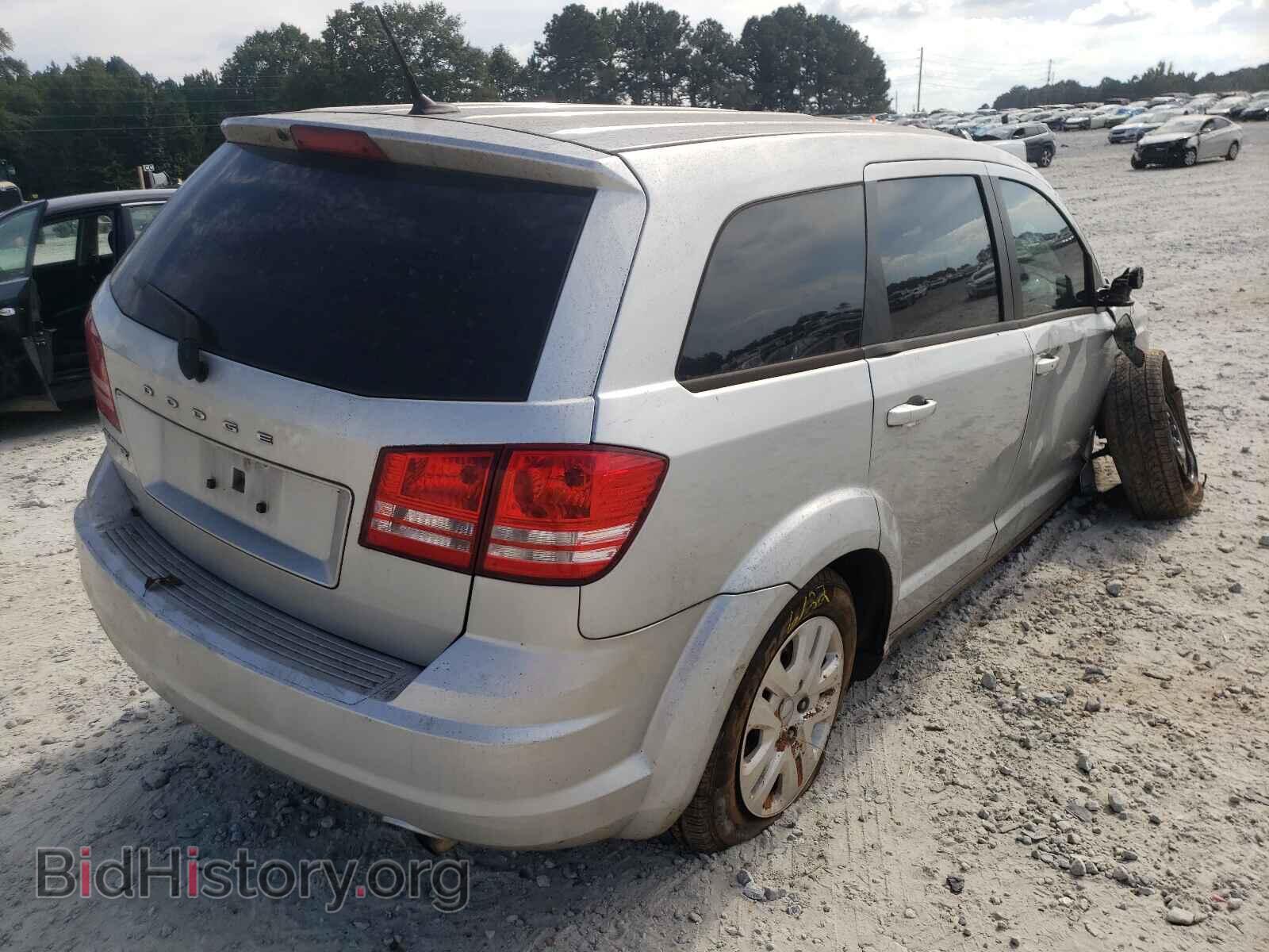 2014 DODGE JOURNEY - VIN: 3C4PDCAB8ET277543 - Фото 4