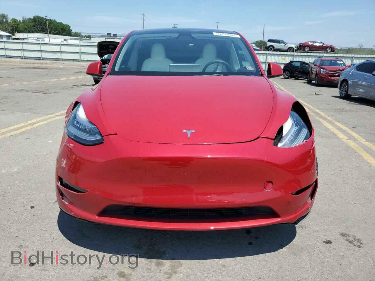 2022 TESLA MODEL Y - VIN: 7SAYGDEE3NF337378 - Фото 5