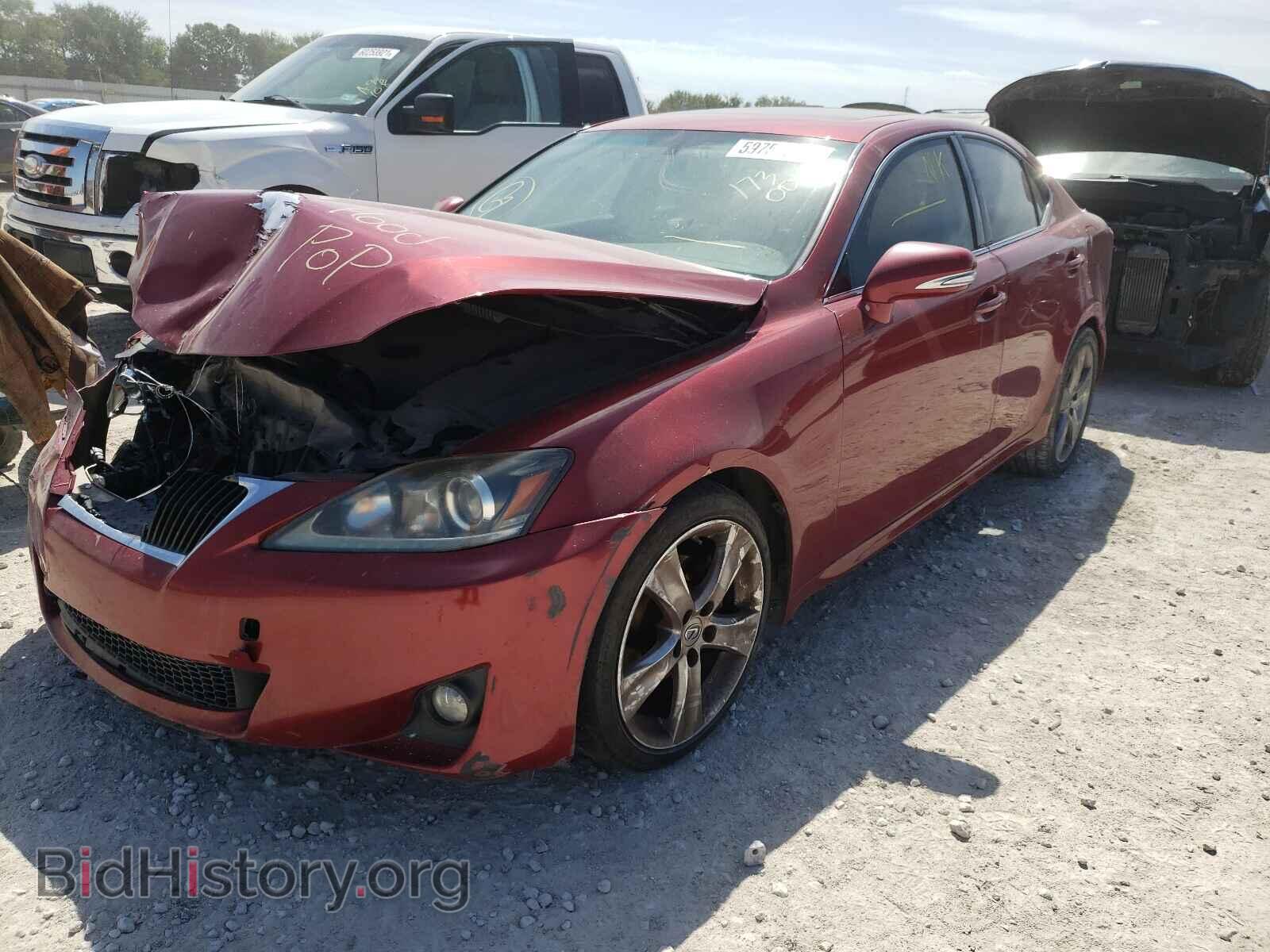 2012 LEXUS IS - VIN: JTHBF5C29C5173006 - Фото 2