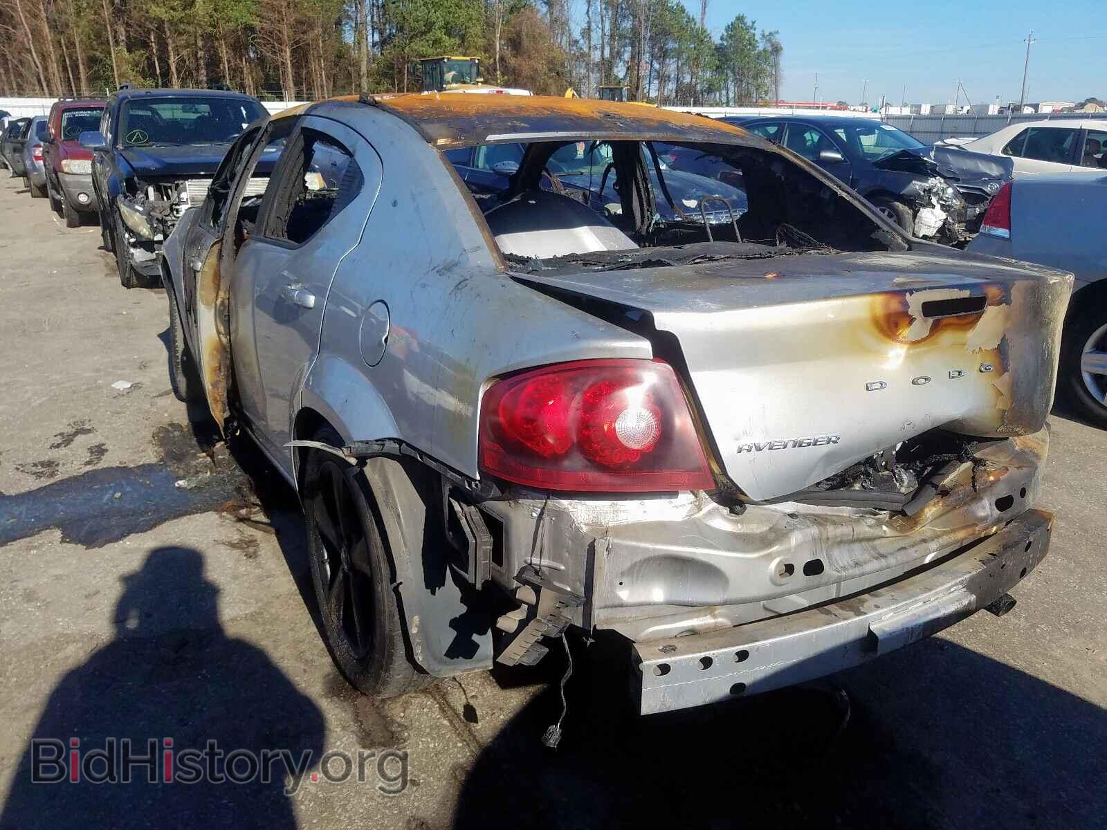 2011 DODGE AVENGER - VIN: 1B3BD4FB2BN564494 - Фото 3