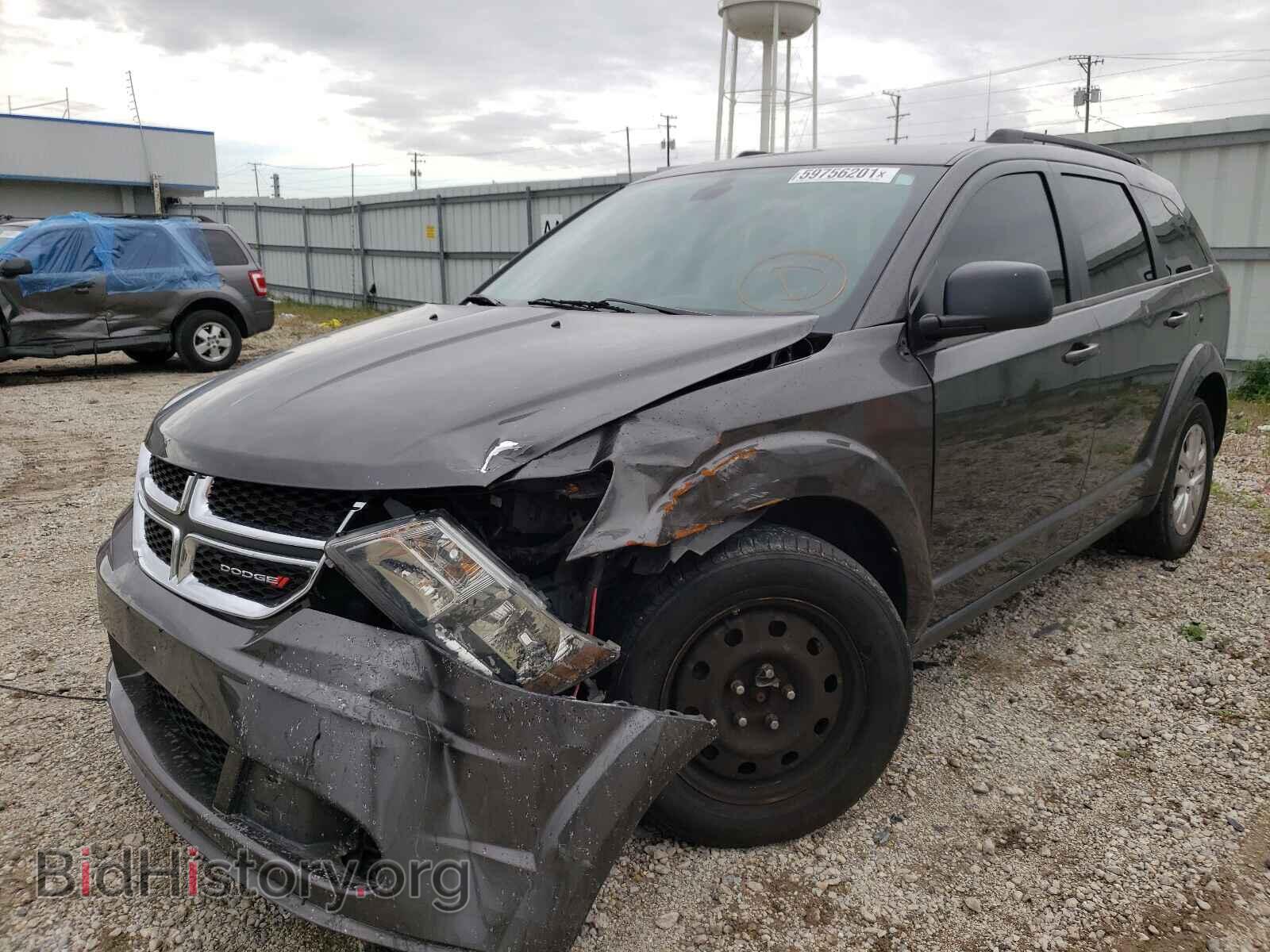 2018 DODGE JOURNEY - VIN: 3C4PDCAB6JT509292 - Фото 2
