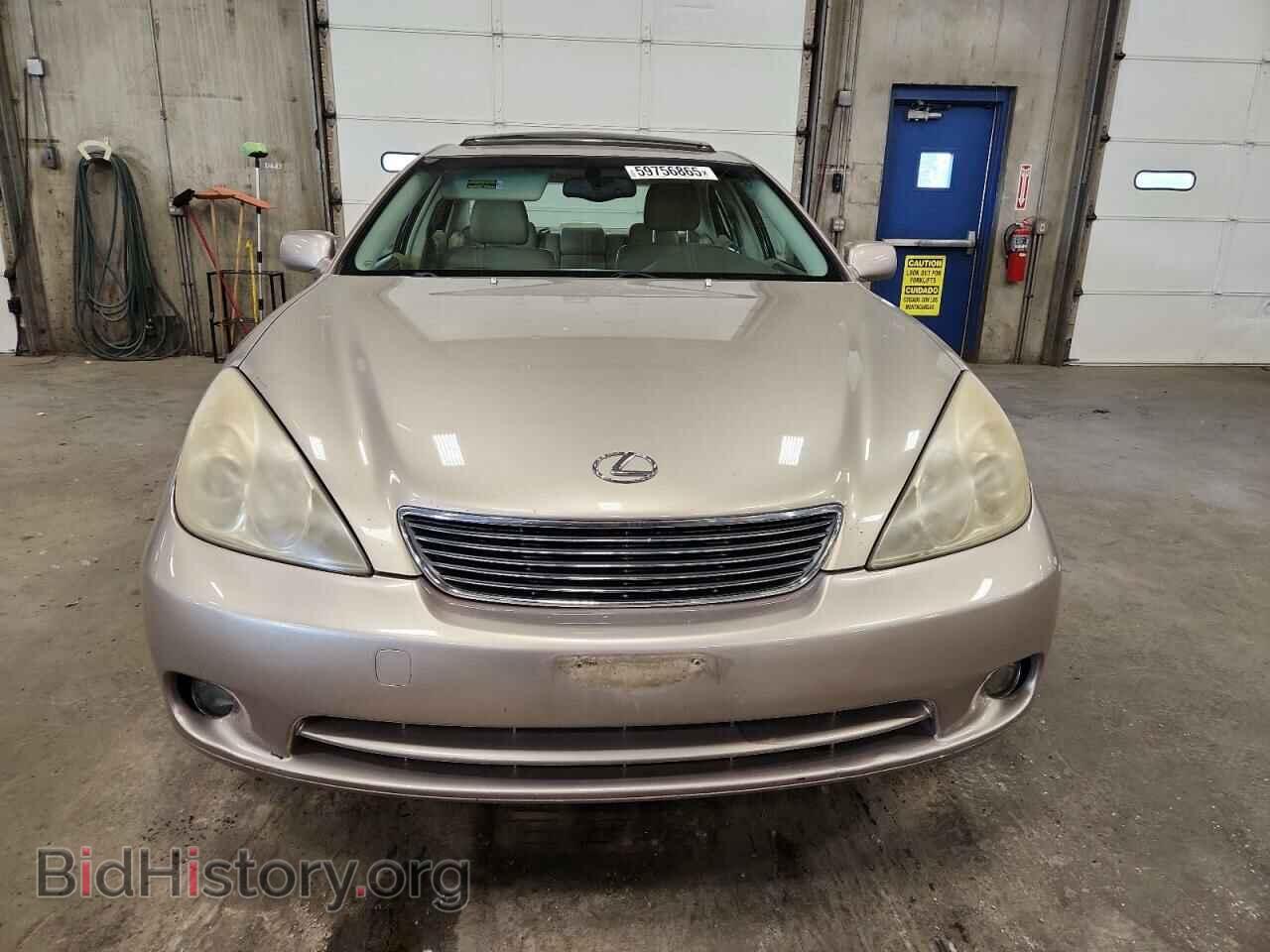 2005 LEXUS ES330 - VIN: JTHBA30G755124957 - Фото 5