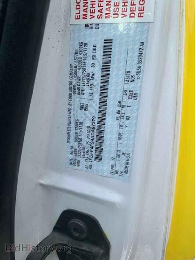 2010 FORD ECONOLINE - VIN: 1FDFE4FS4ADA97379 - Photo 10