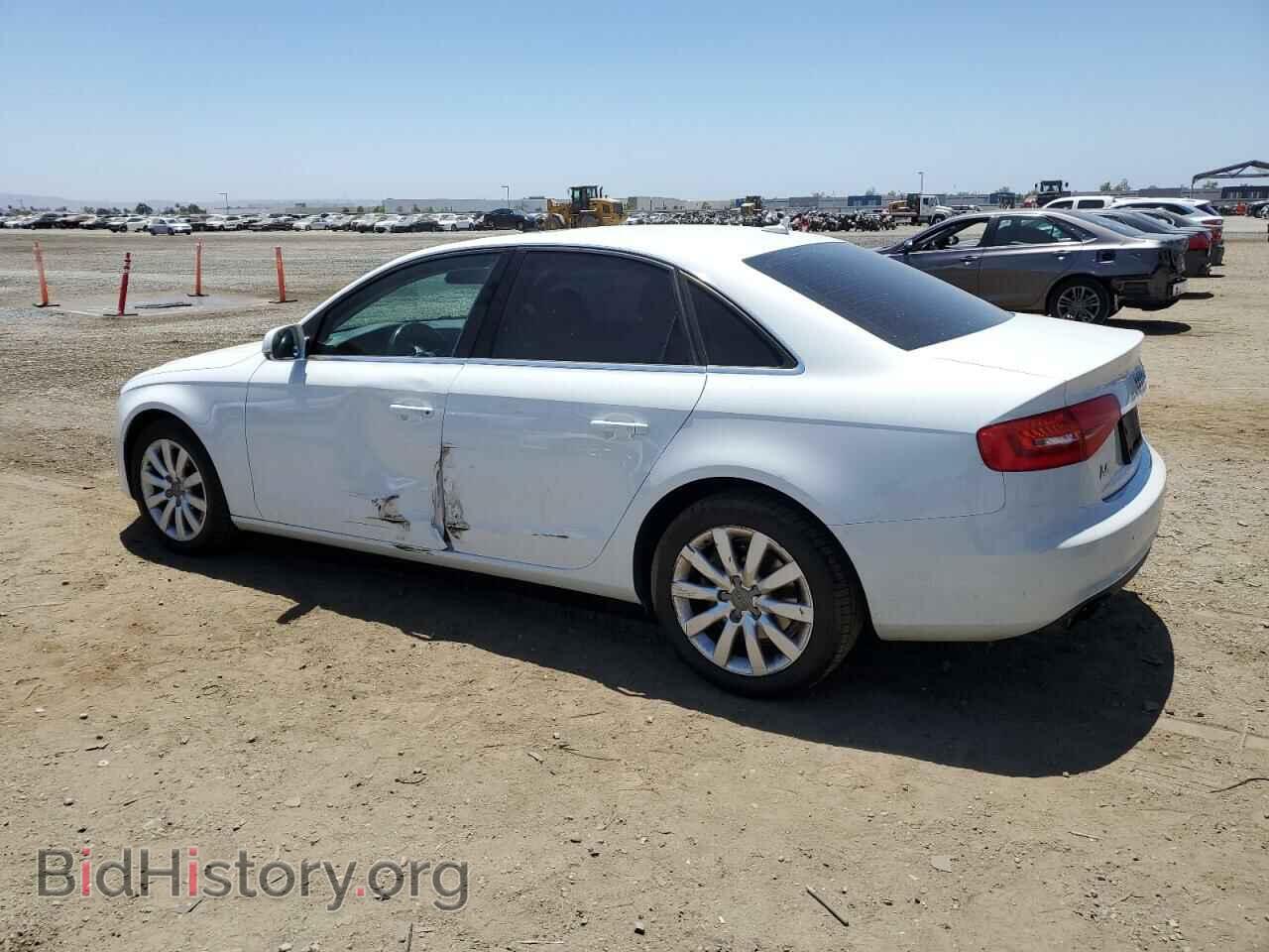 2013 AUDI A4 - VIN: WAUAFAFL2DN028740 - Фото 2