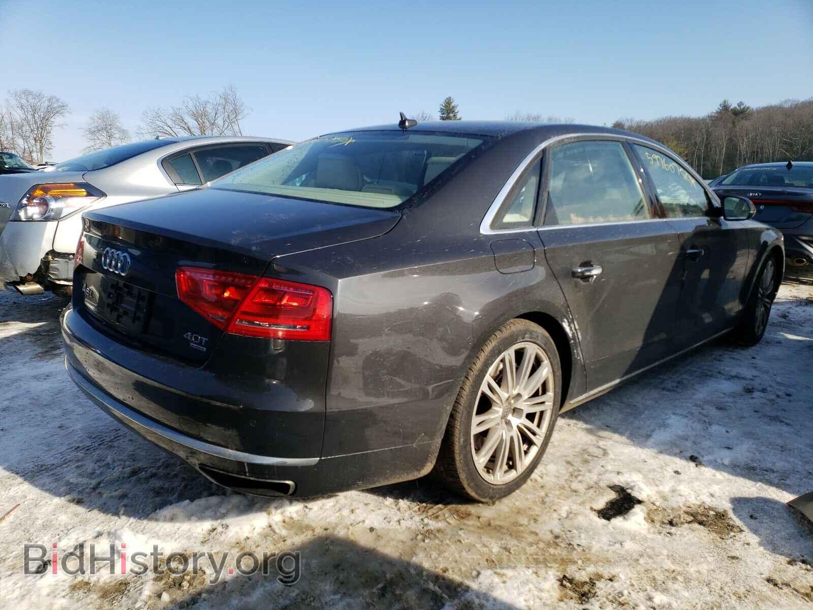 2013 AUDI A8 - VIN: WAUR2AFD3DN010836 - Фото 4