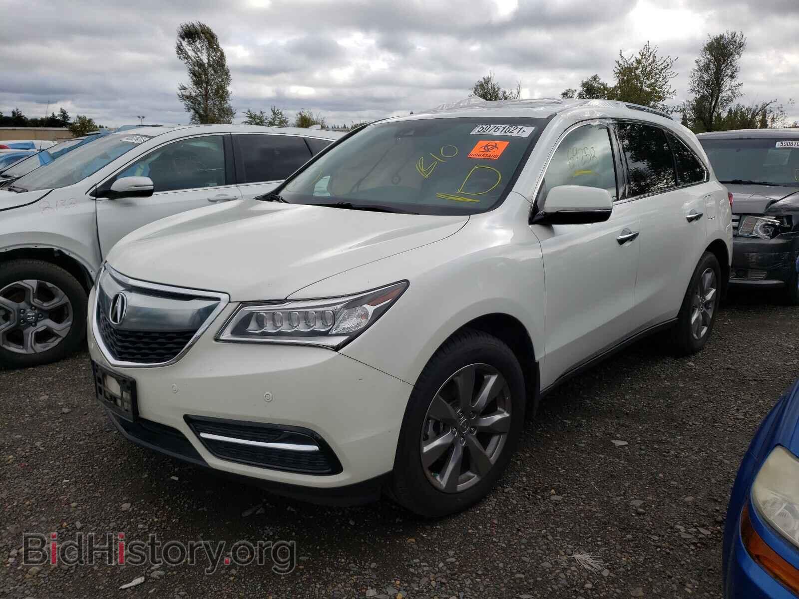 2016 ACURA MDX - VIN: 5FRYD4H92GB016373 - Photo 2