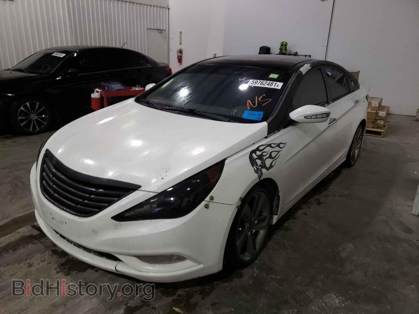 2013 HYUNDAI SONATA - VIN: 5NPEC4AB3DH737321 - Фото 2