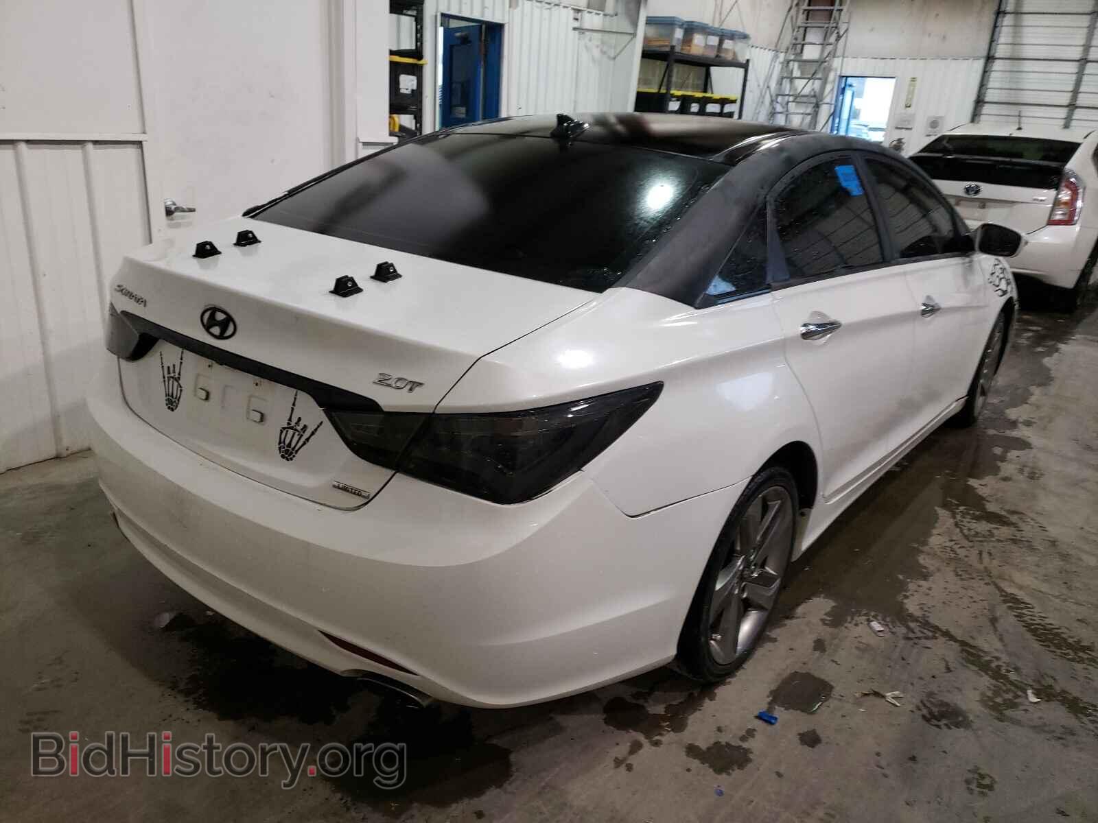 2013 HYUNDAI SONATA - VIN: 5NPEC4AB3DH737321 - Фото 4