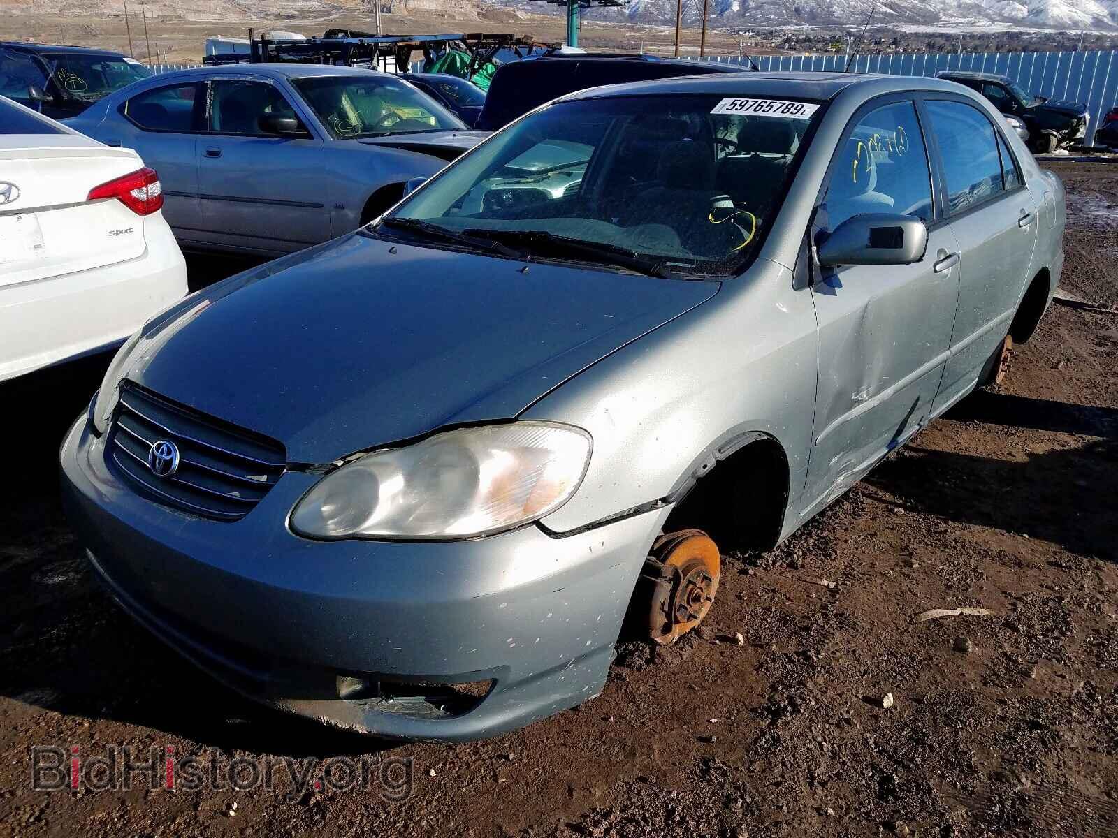 2003 TOYOTA COROLLA - VIN: 2T1BR38E53C154696 - Photo 2