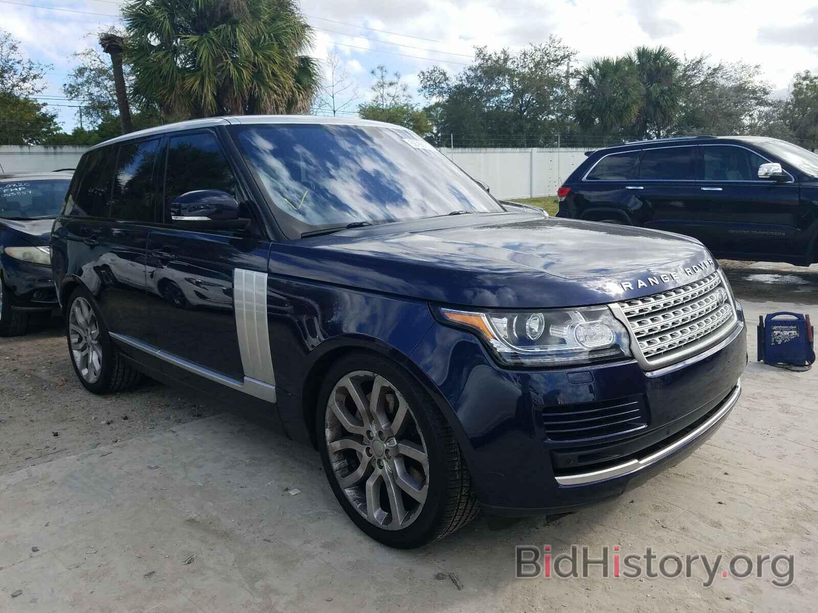 Photo SALGS2VF0GA255620 - LAND ROVER RANGEROVER 2016