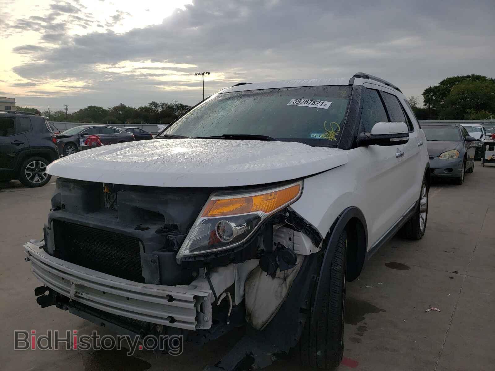 2014 FORD EXPLORER - VIN: 1FM5K7F82EGA43352 - Фото 2