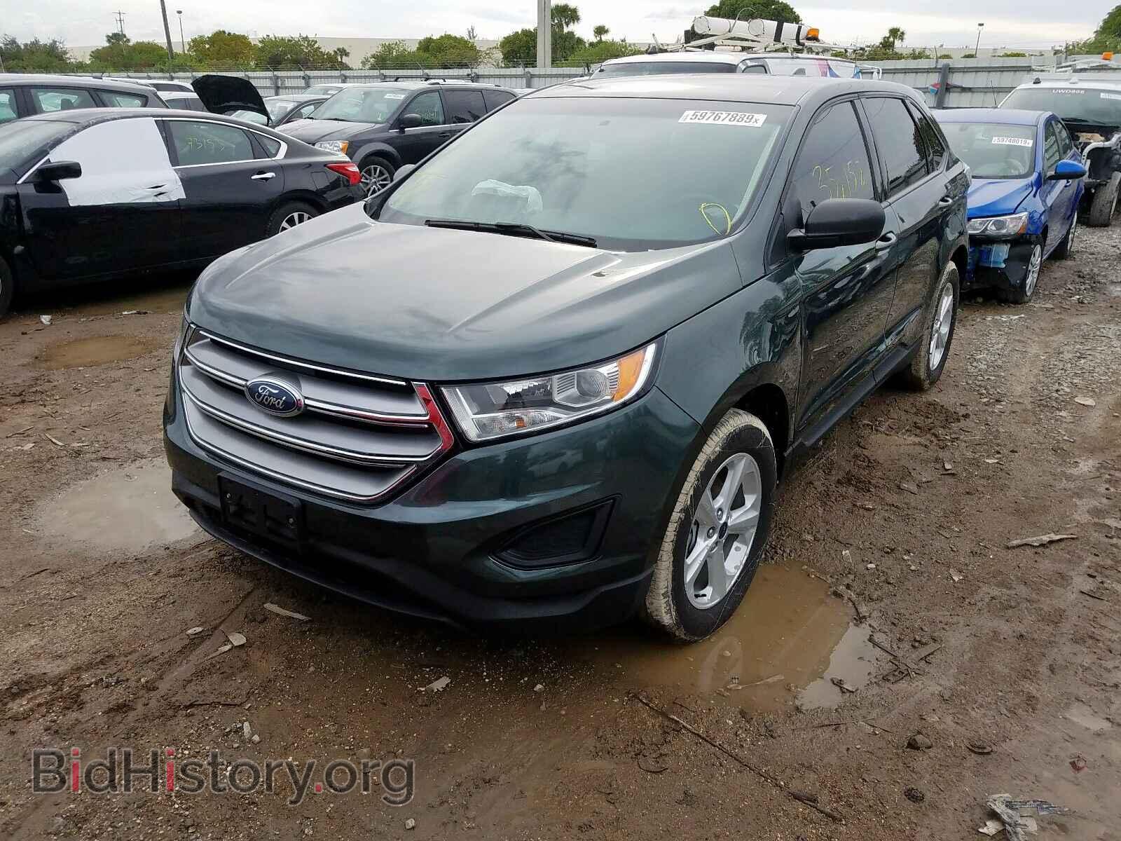 2015 FORD EDGE - VIN: 2FMTK3G89FBC22379 - Фото 2