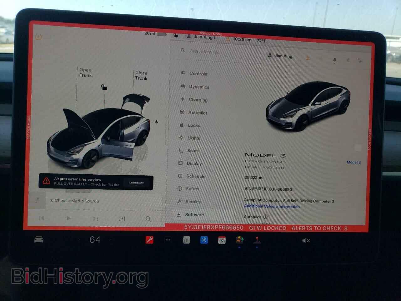 2023 TESLA MODEL 3 - VIN: 5YJ3E1EBXPF666650 - Фото 9