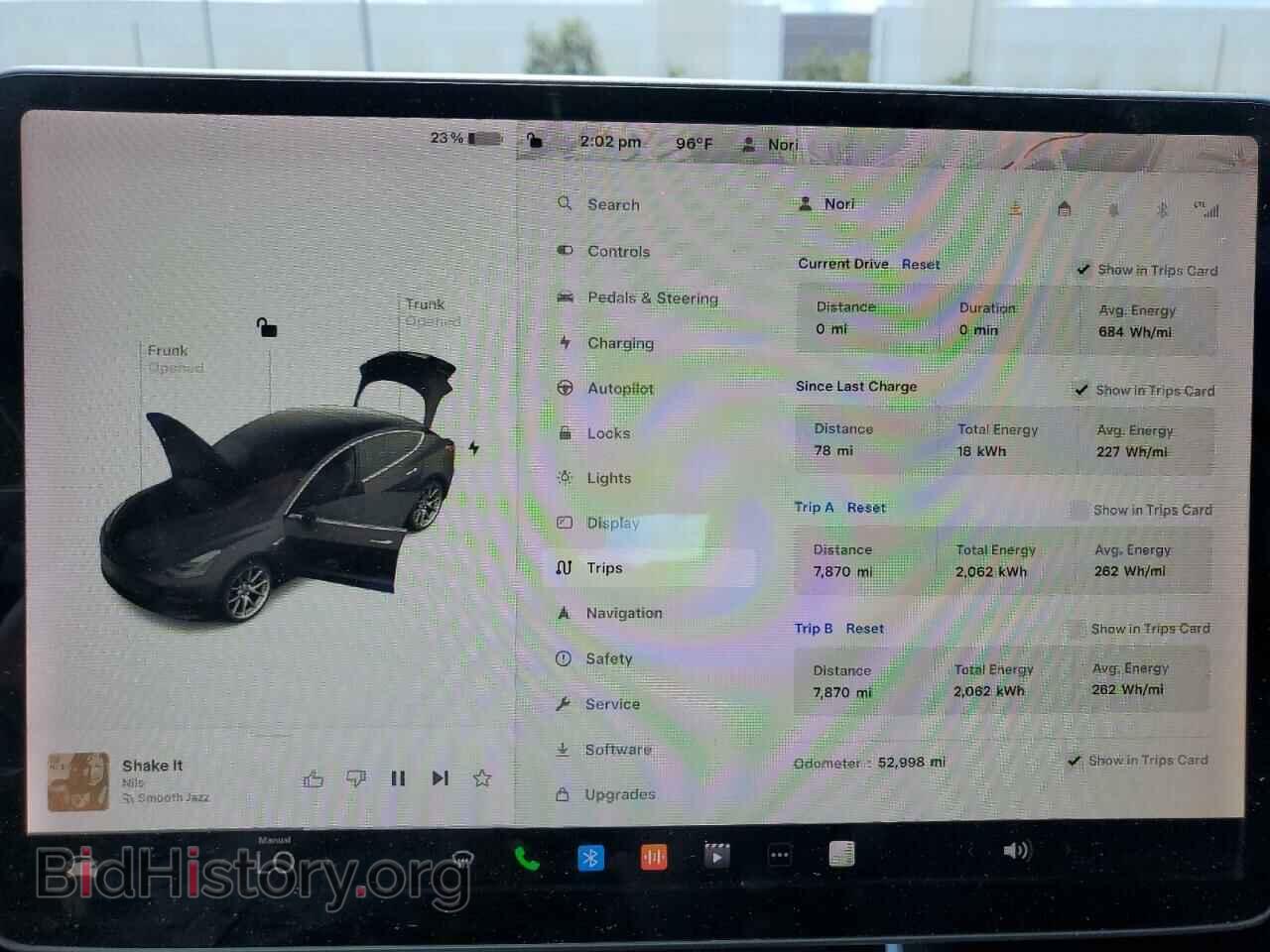 2019 TESLA MODEL 3 - VIN: 5YJ3E1EA8KF296301 - Фото 9