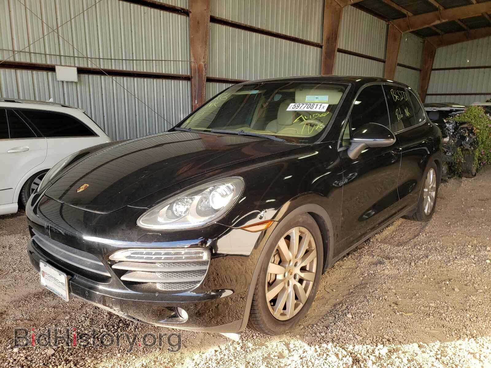 2012 PORSCHE CAYENNE - VIN: WP1AB2A22CLA45307 - Фото 2