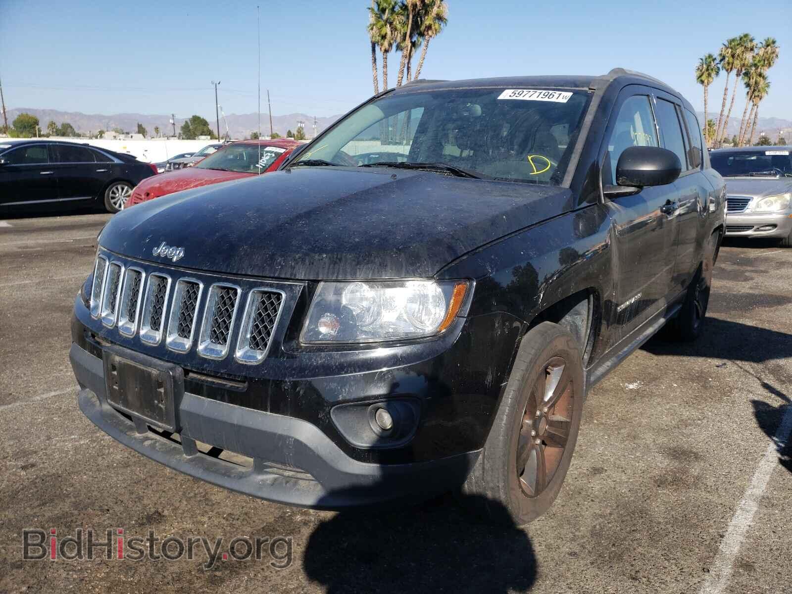 2016 JEEP COMPASS - VIN: 1C4NJDBB6GD663097 - Фото 2