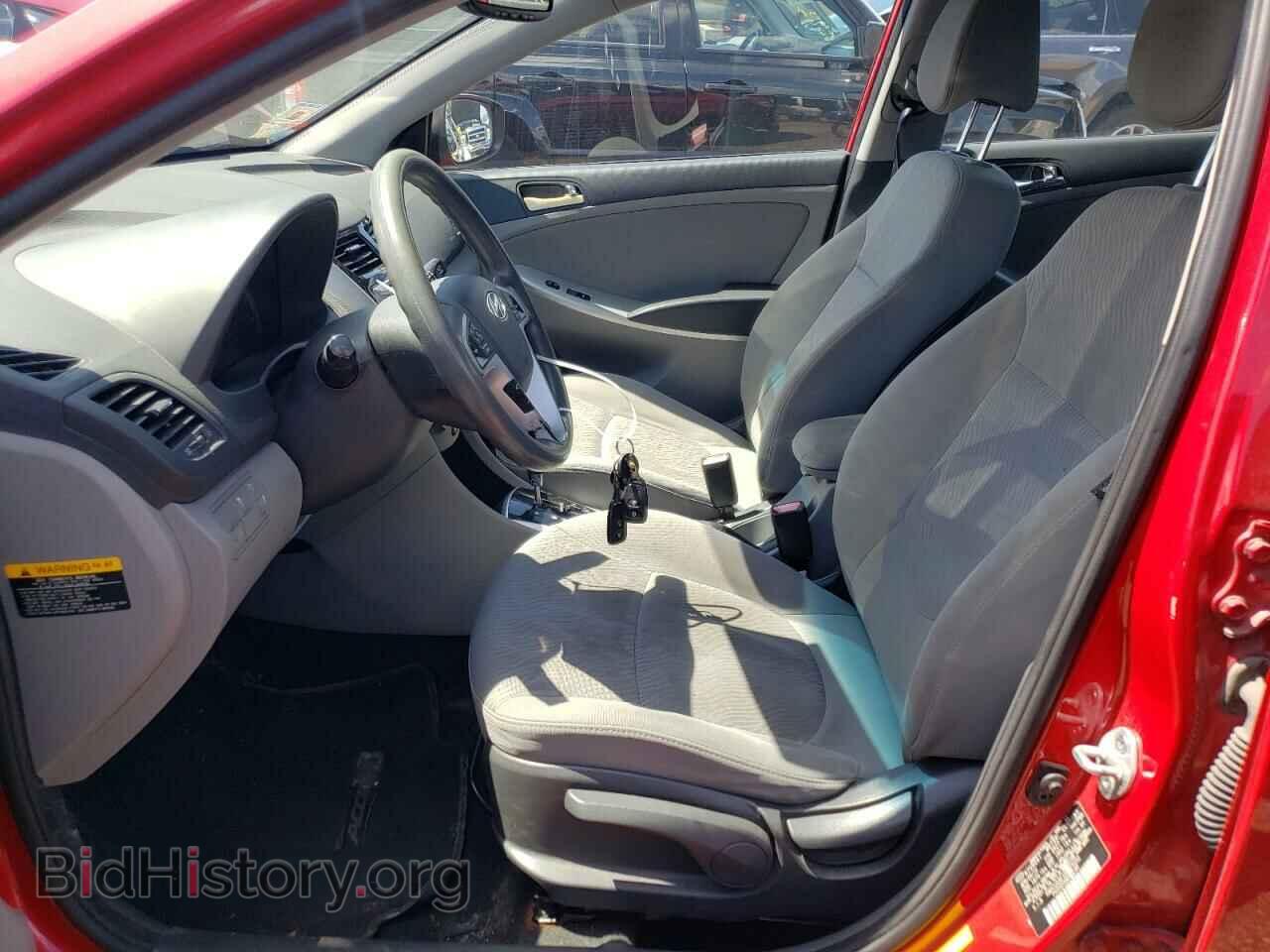 2013 HYUNDAI ACCENT - VIN: KMHCU4AE1DU275552 - Фото 7