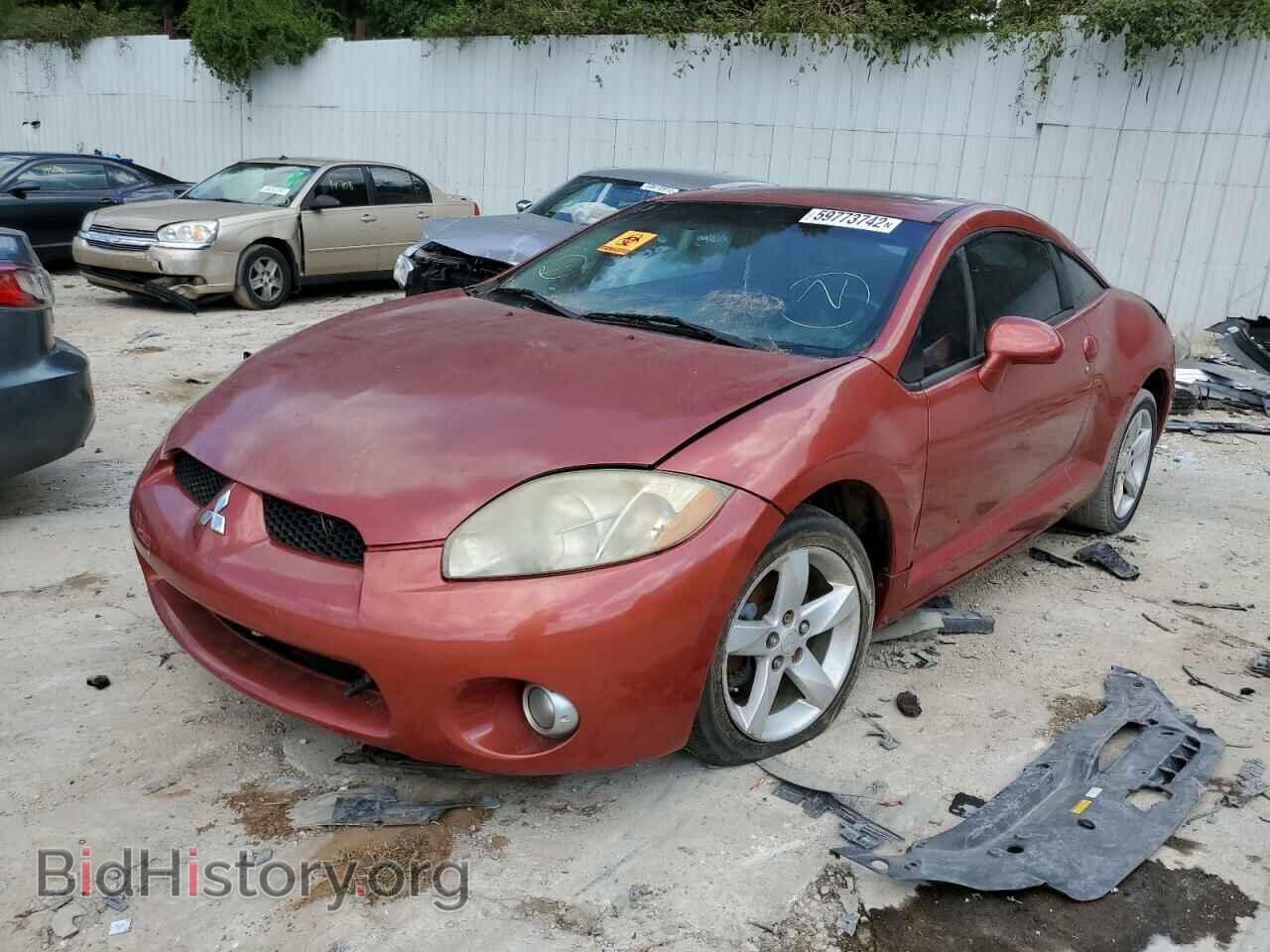 2006 MITSUBISHI ECLIPSE - VIN: 4A3AK24F36E035018 - Фото 2