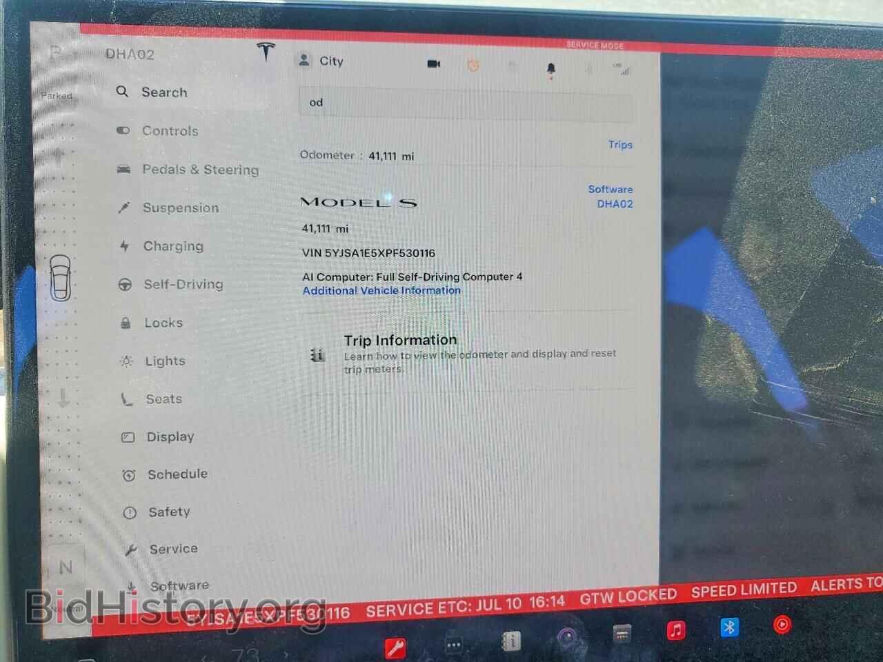 2023 TESLA MODEL S - VIN: 5YJSA1E5XPF530116 - Photo 9
