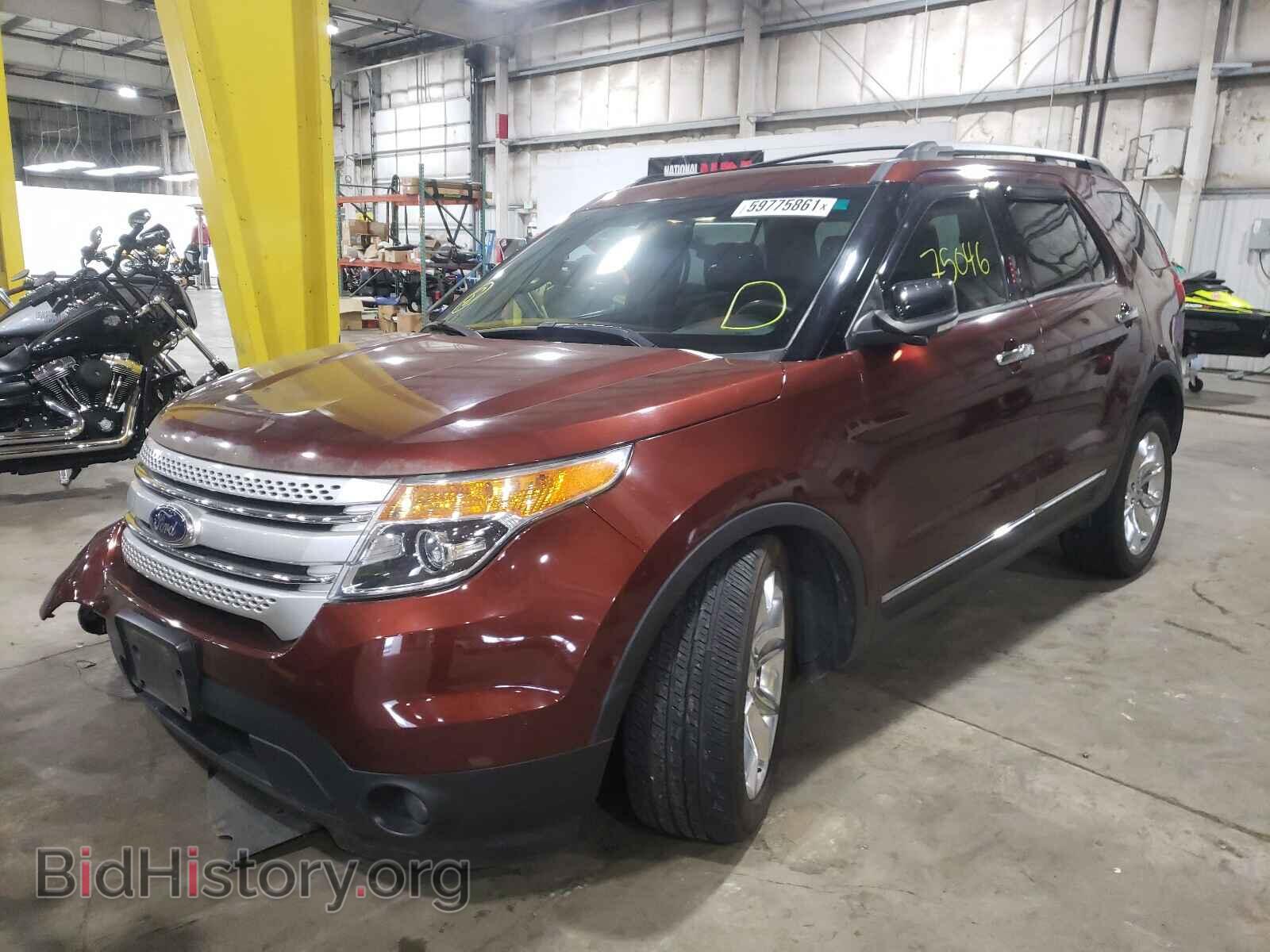 2015 FORD EXPLORER - VIN: 1FM5K8D88FGA55810 - Фото 2