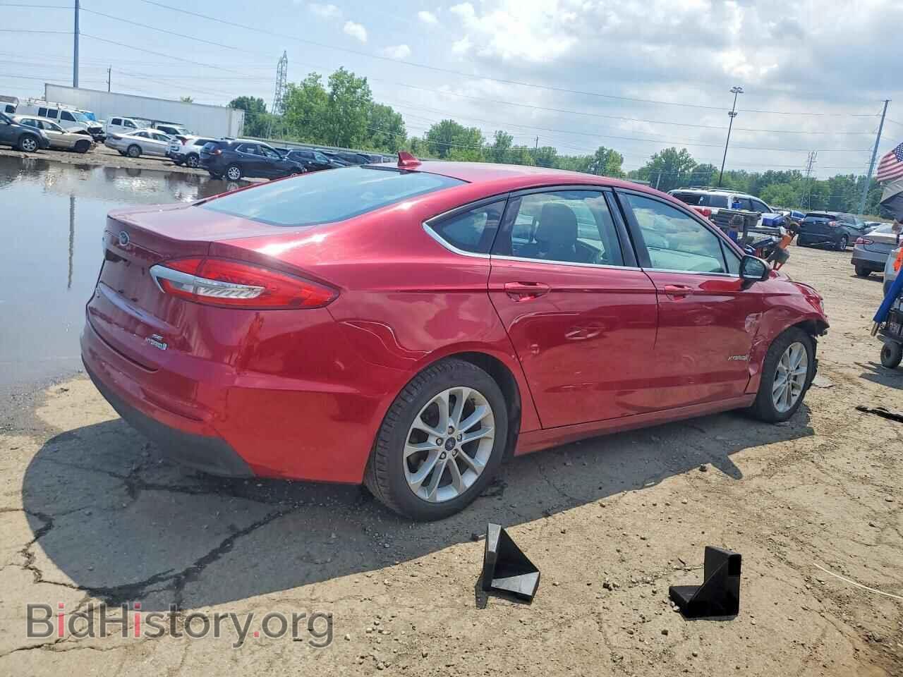 2019 FORD FUSION - VIN: 3FA6P0LU5KR167063 - Фото 3