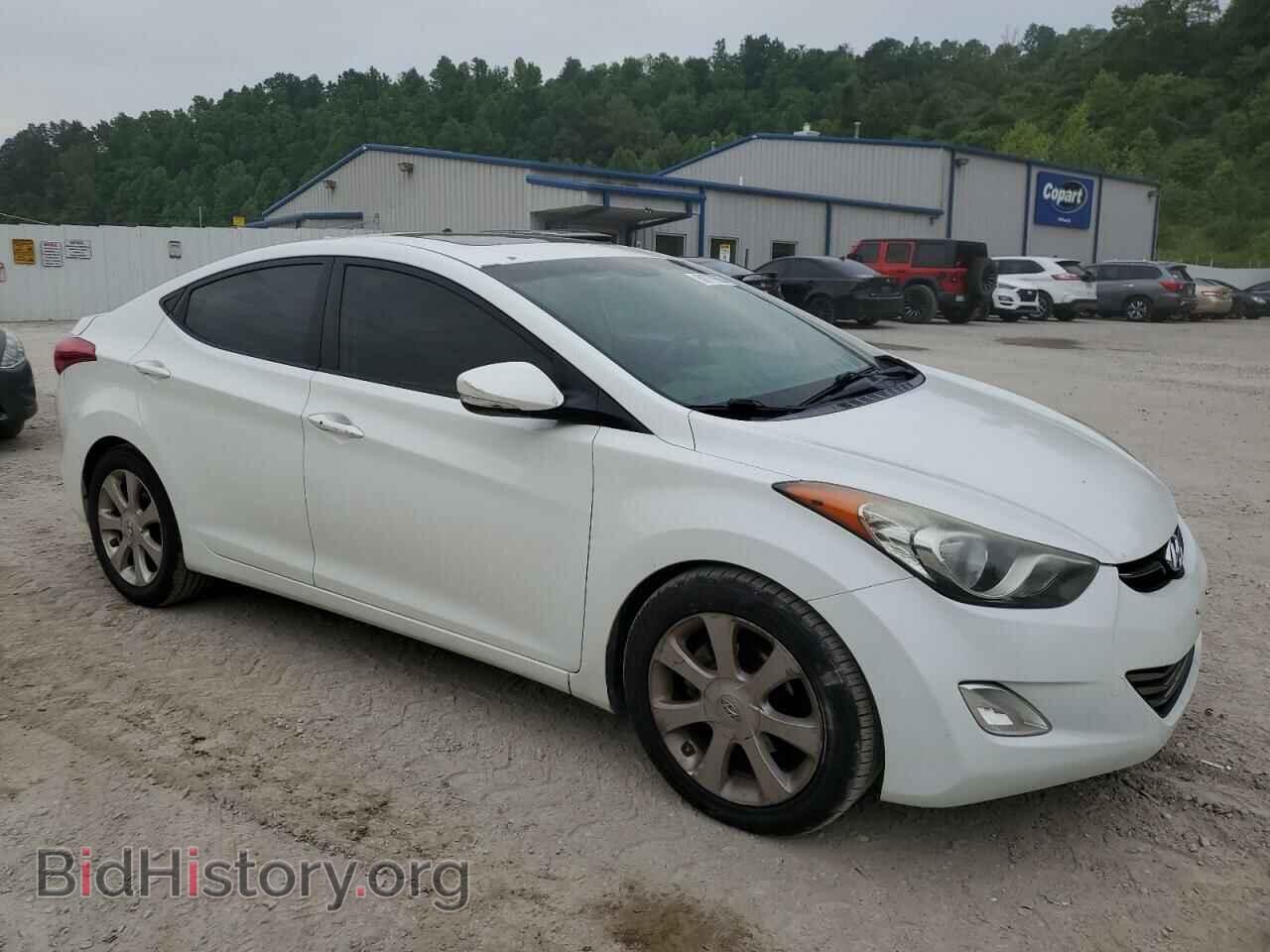 2012 HYUNDAI ELANTRA - VIN: 5NPDH4AE8CH090338 - Фото 4