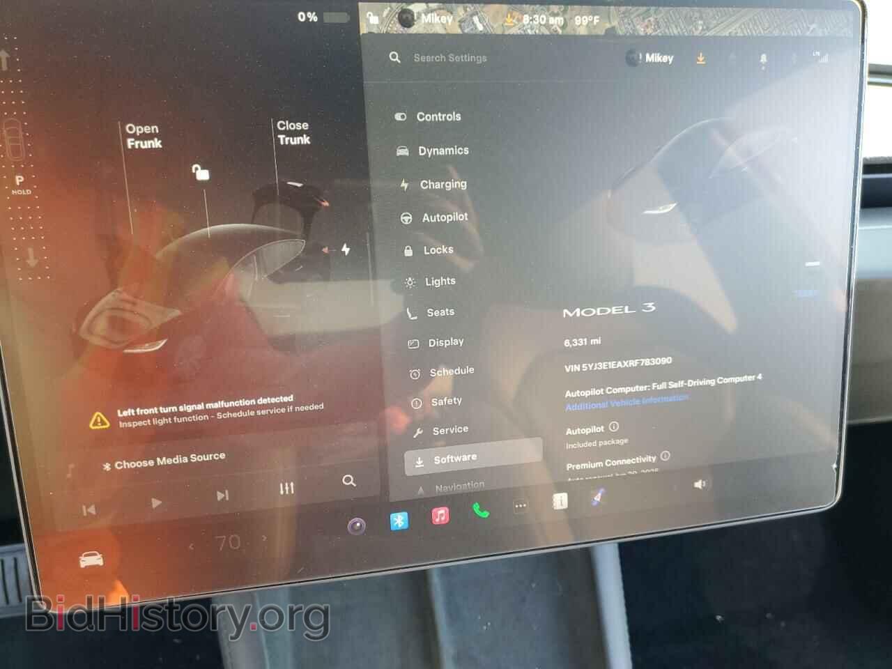 2024 TESLA MODEL 3 - VIN: 5YJ3E1EAXRF783090 - Фото 9