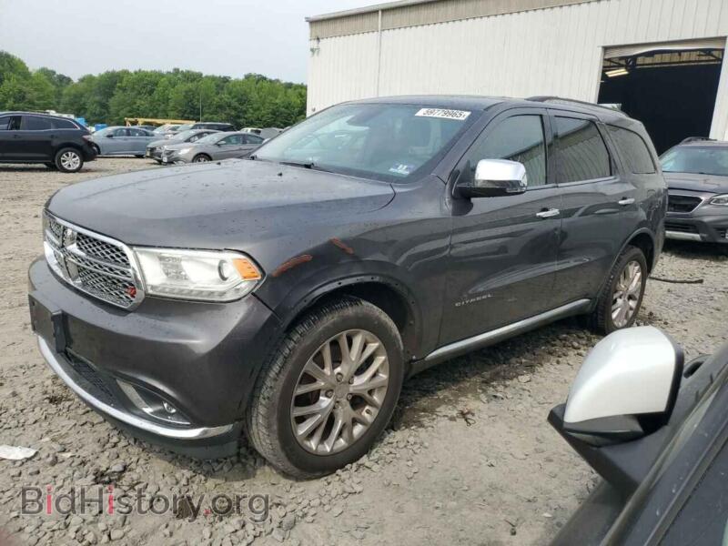 2015 Dodge DURANGO Citadel (VIN 1C4RDJEG3FC947113) — фото 1 из 14, Copart, повреждение: бок